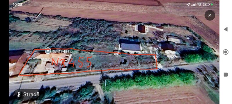 Ilfov Calugareni (Branistari) de vanzare casa 1.500 mp, cadastru intabulare